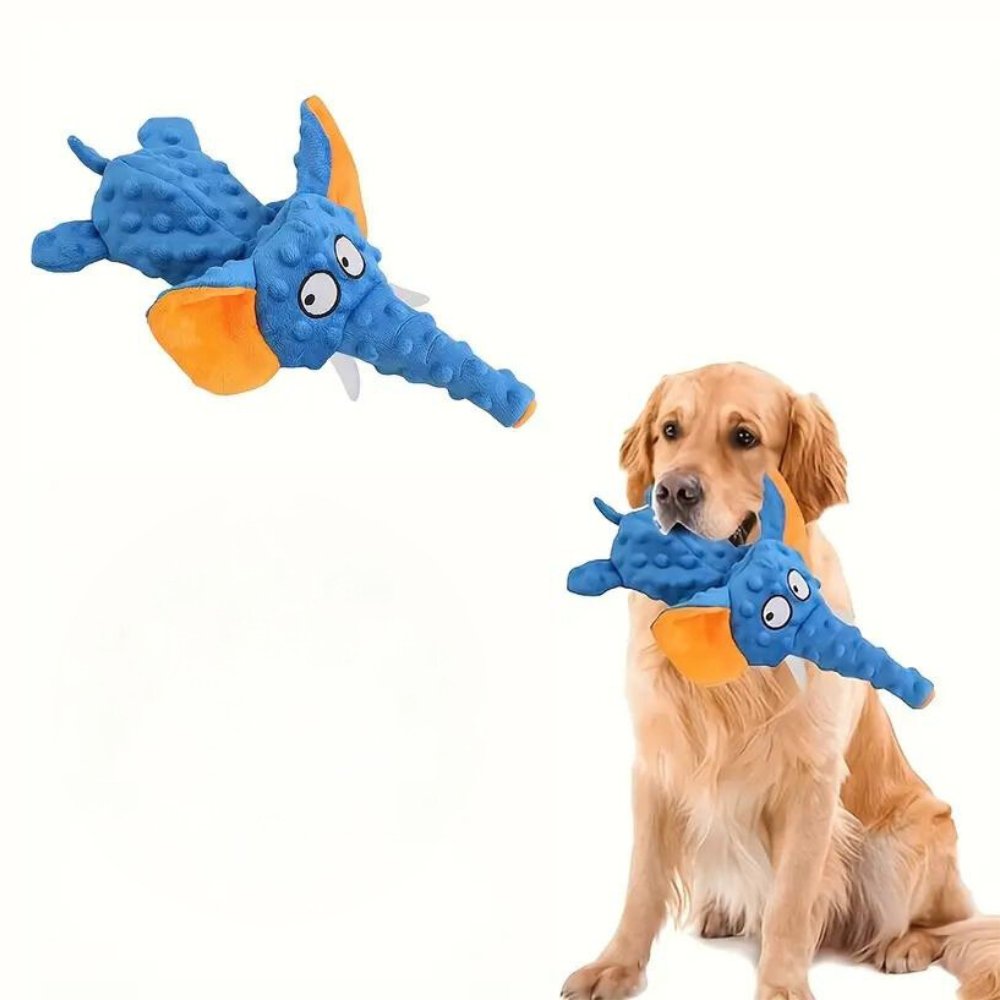 TuskToys • Elephant Dog Toy - Elephant Dog Toy - BowLift