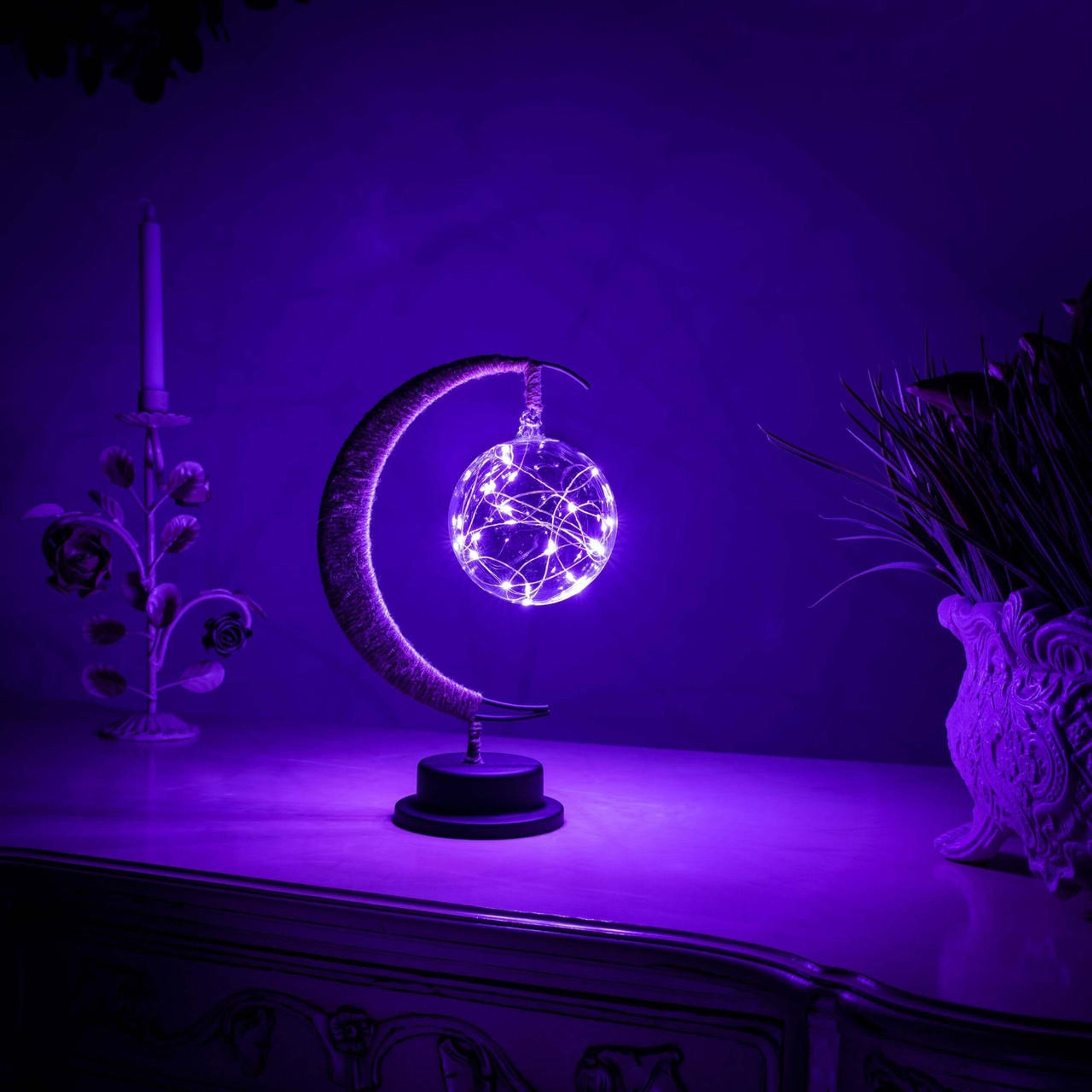 BowLift | LED Lunar Lamp - Enchanted Moon Night Light for Bedroom, Nursery & Home Decor