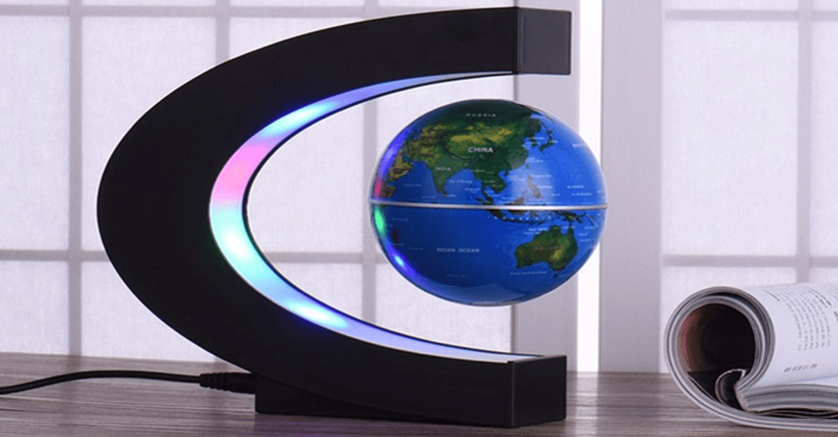 BowLift | Modern Globe – Enjoy the magical magnetic levitation of the world!