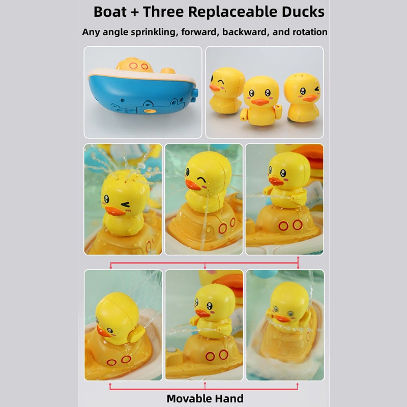 BowLift | Electric Submarine Boat Shower Baby Bath Toys