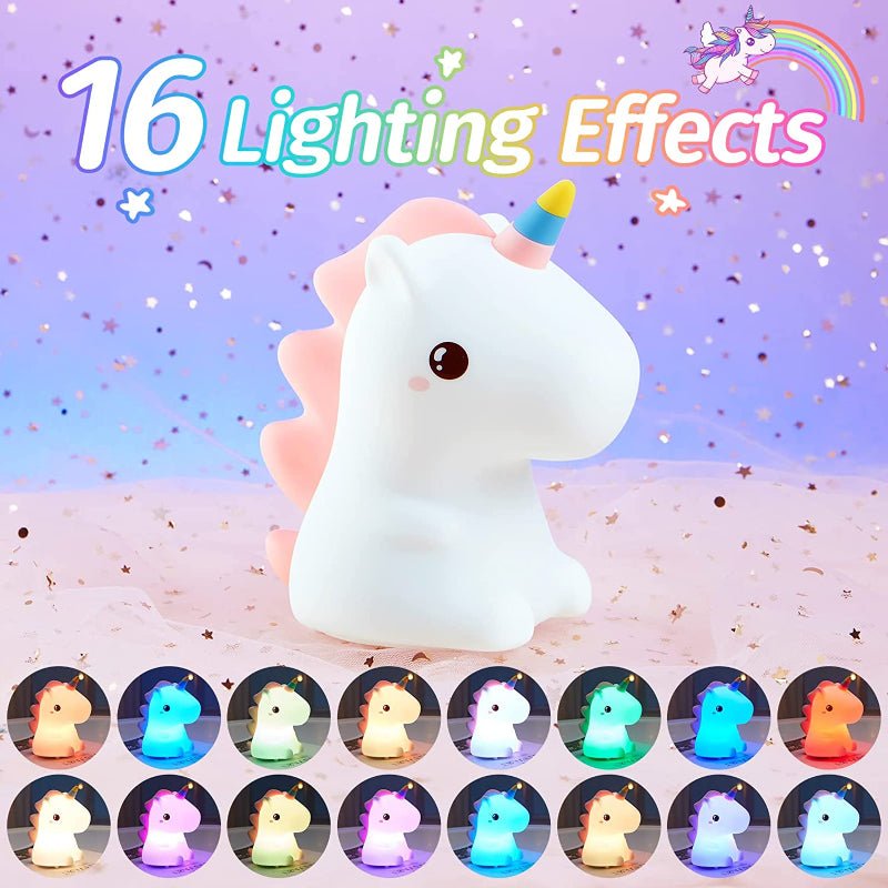 BowLift | Night Light Unicorn with adjustable colors and brightness