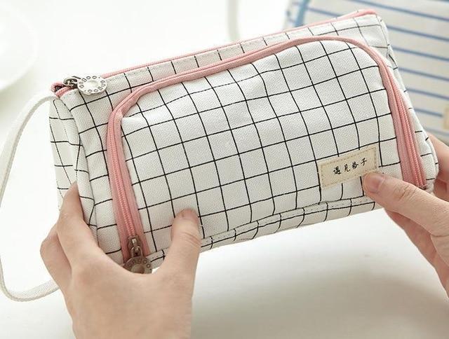 BowLift | IcoolGadgets Super Pencil Case Kawaii Large Capacity Pencilcase School Pen Case Supplies Pencil Bag School Box Pencils Pouch Stationery