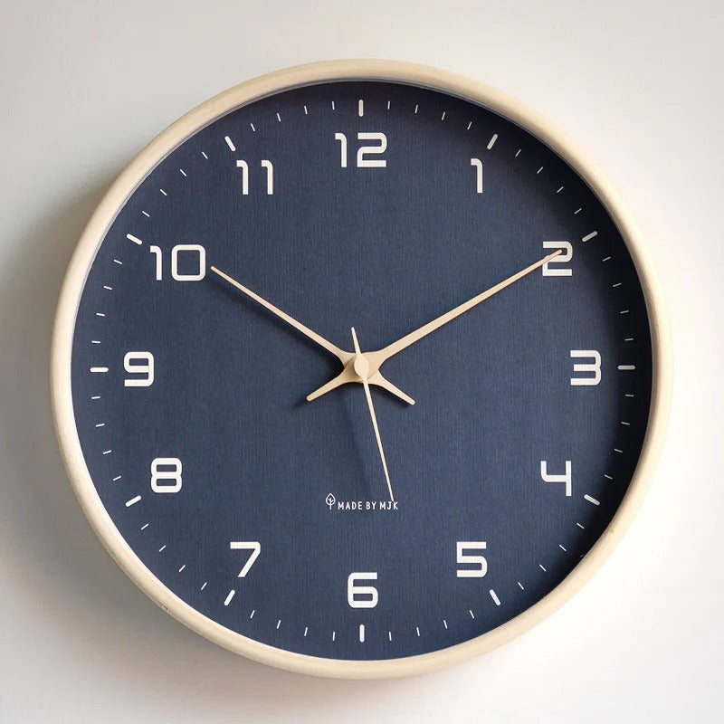 BowLift | Minimalistic Wall Clock | Metal & Resin