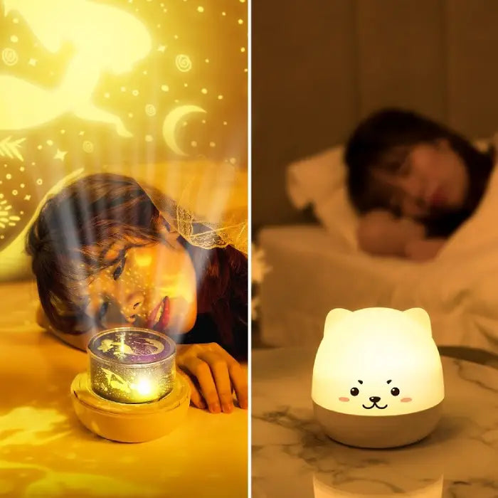 BowLift | LumiDream Baby Night Light – Musical Star Projector & Sleep Soother