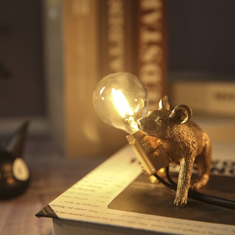 BowLift | Vintage Mouse LED Table Lamp