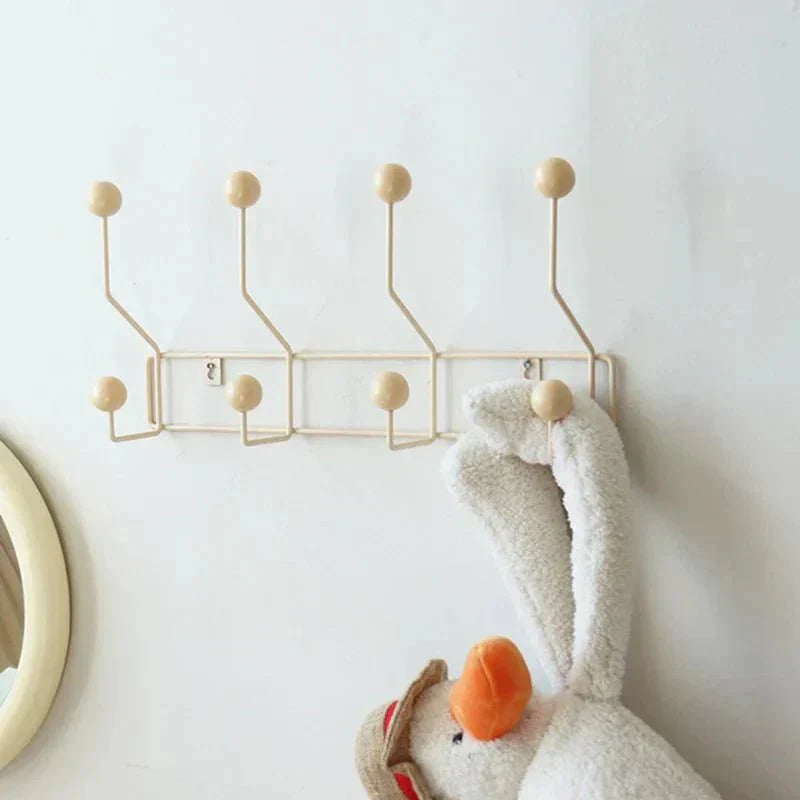 BowLift | Vintage Coat Hooks Metal Set - Classic Wardrobe for Coats and Accessories