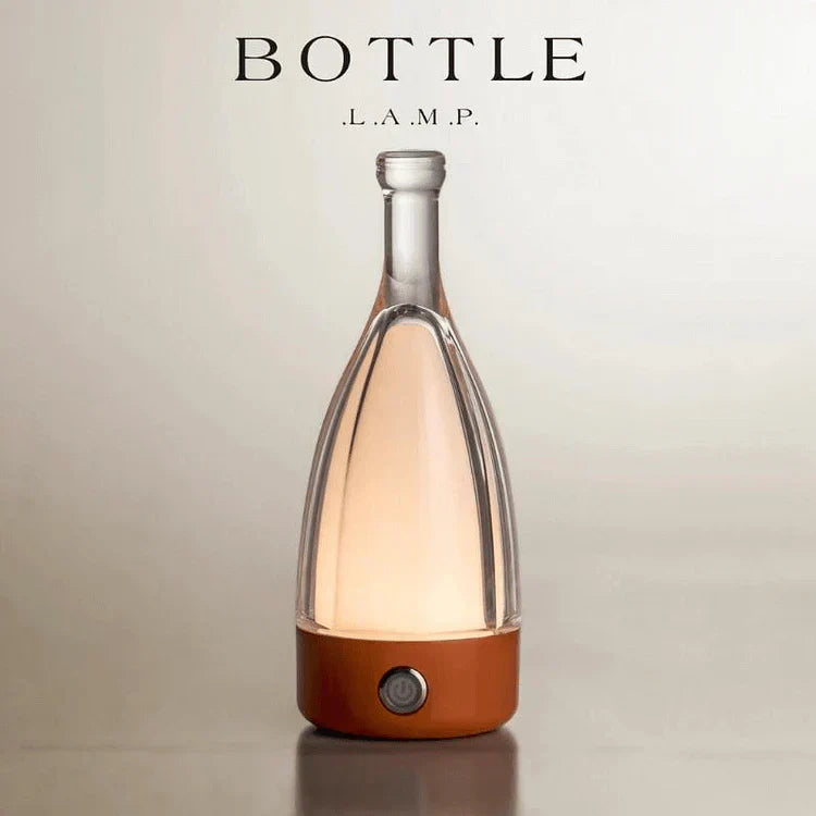 BowLift | CorkGlow - Wine Bottle Table Lamp