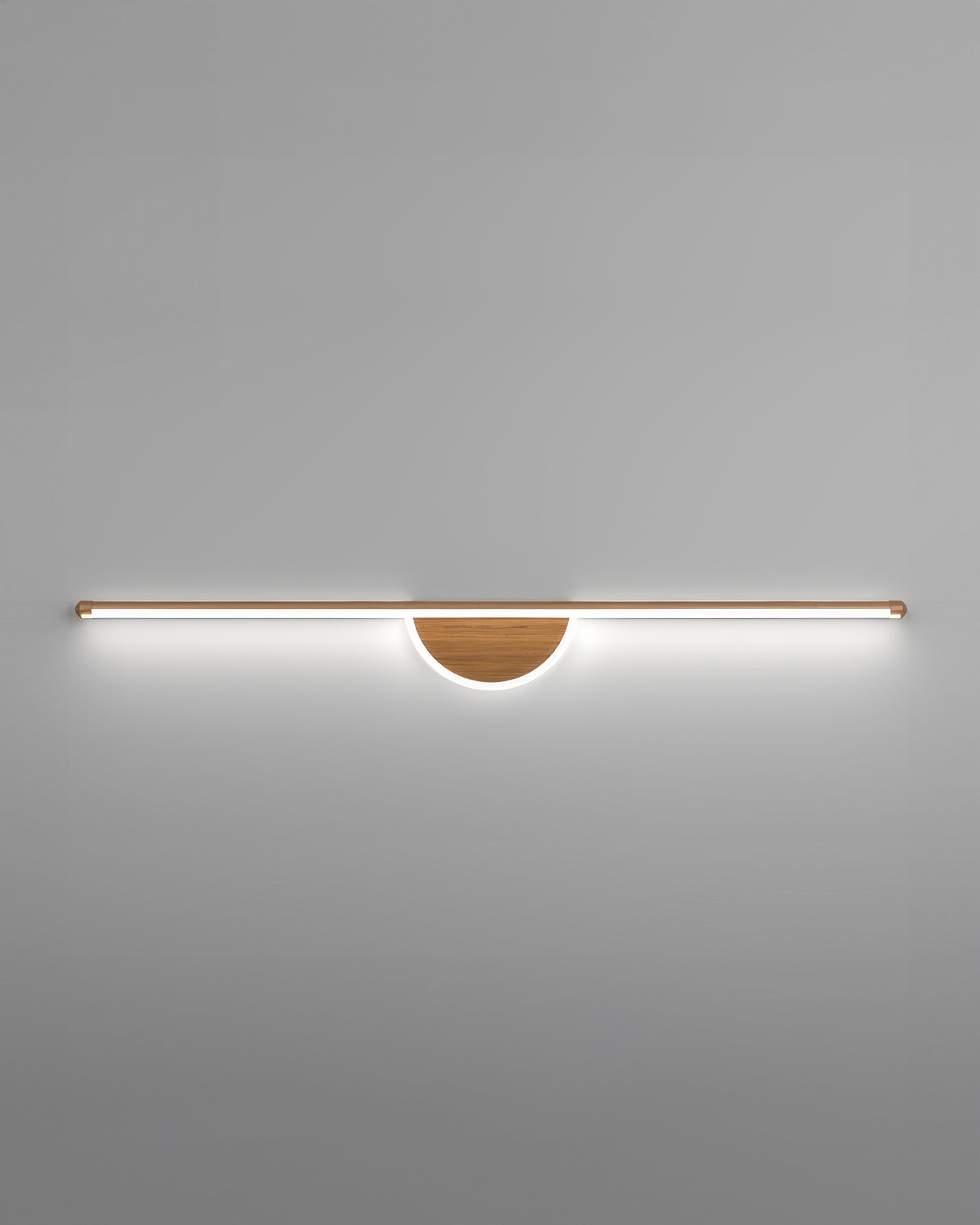 BowLift | Modern Wall Lamp made of Wooden Arch