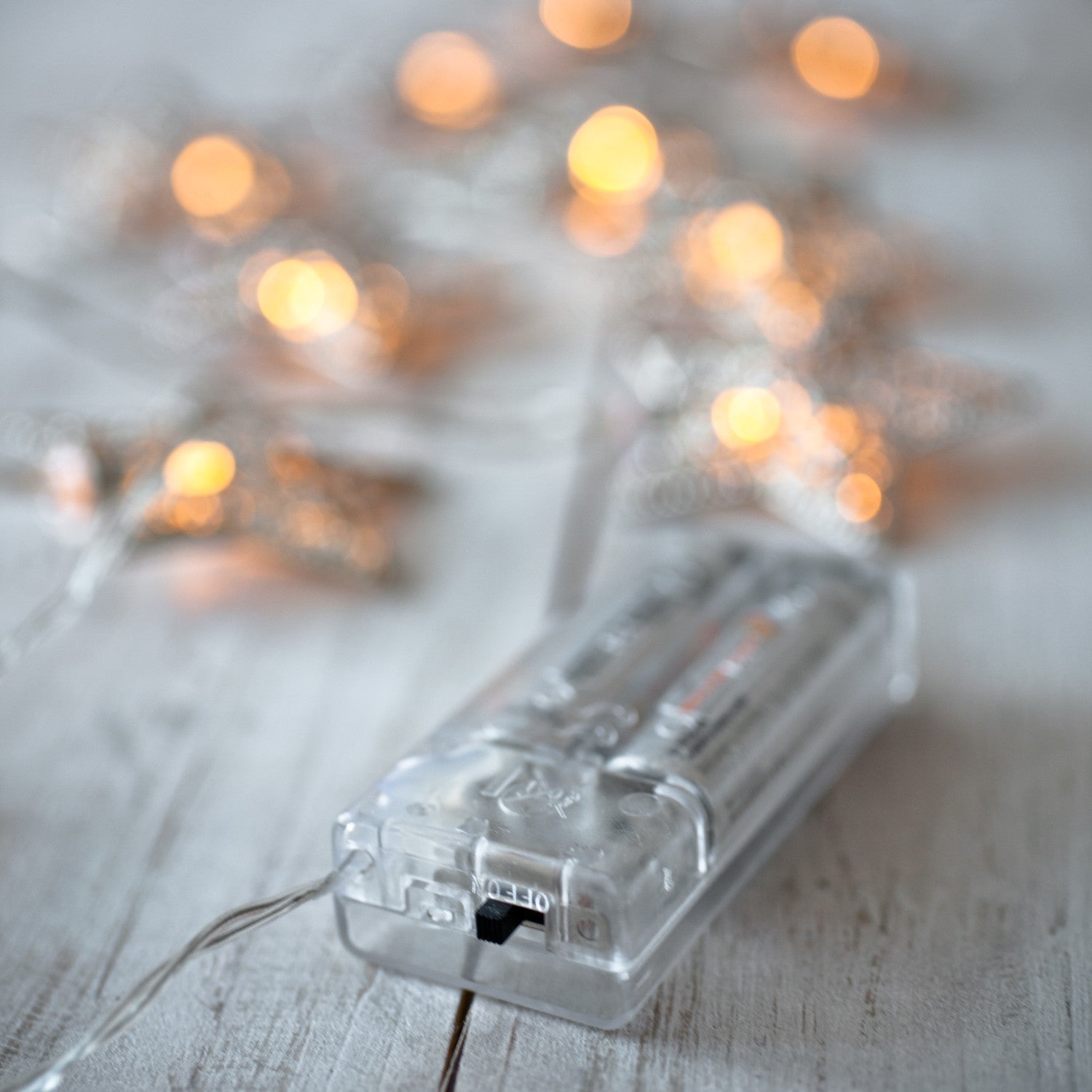 BowLift | Christmas Decorations Silver Star String Lights