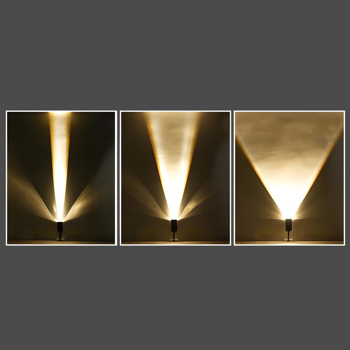 BowLift | Waterproof Solar LED Multi-Zoom Spot Light | Adjustable Zoom. Eco-Friendly & Ideal for Garden and Outdoor Landscape Lighting