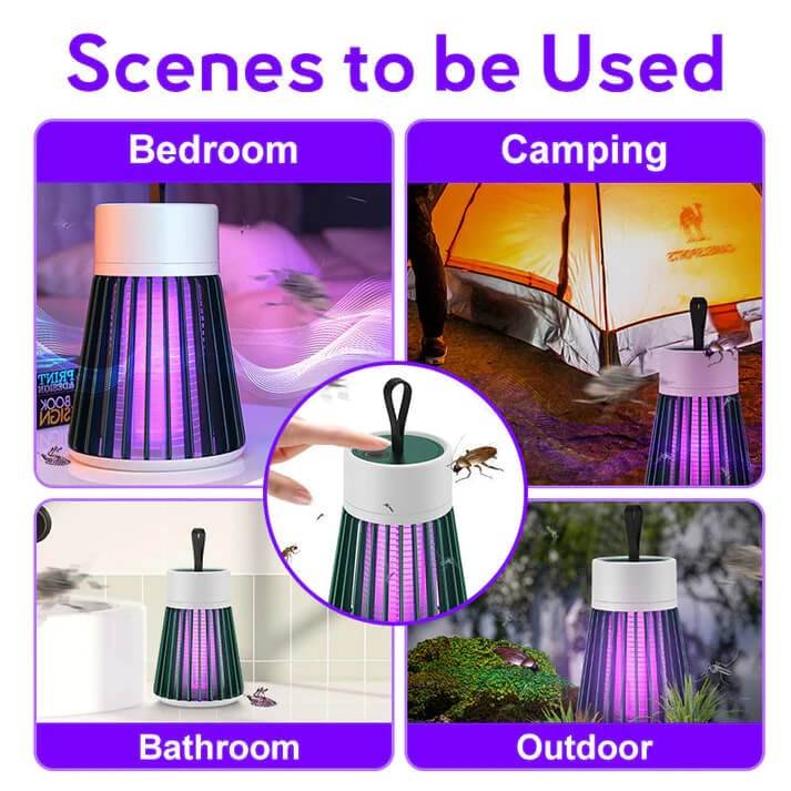 BowLift | USB rechargeable mosquito and fly trap lamp