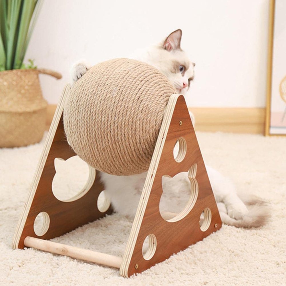 WhiskerBall • Spinning Cat Toy - Spinning Cat Toy - BowLift