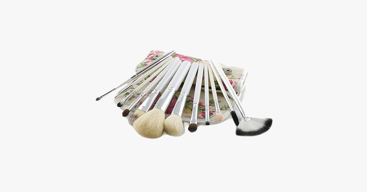 BowLift | 12-piece traditional brush set – Easy application of makeup