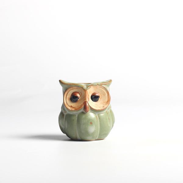 BowLift | Owls Ceramic Flower Pot Set 5-piece