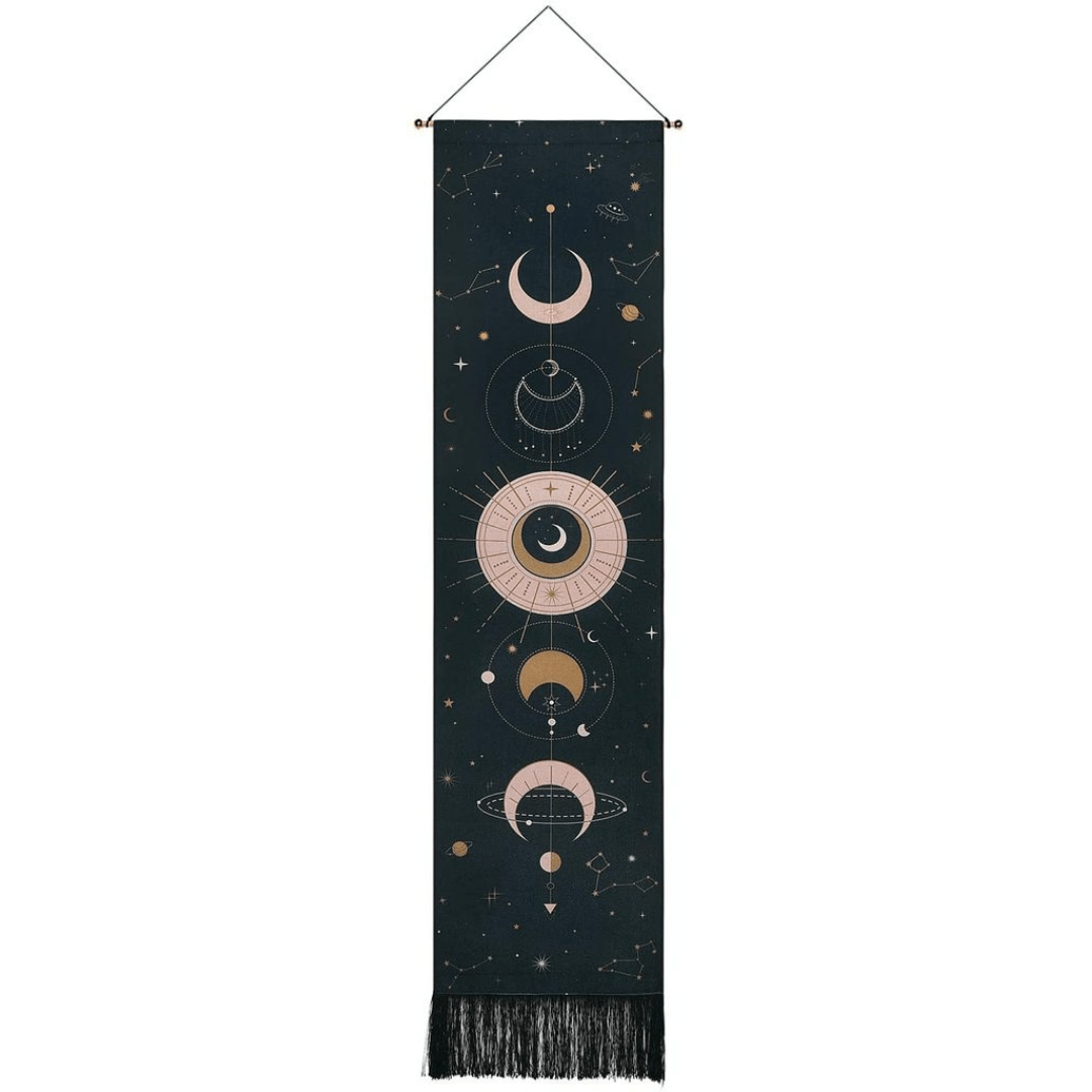 BowLift | Moon Phases Wall Hanging Tapestry