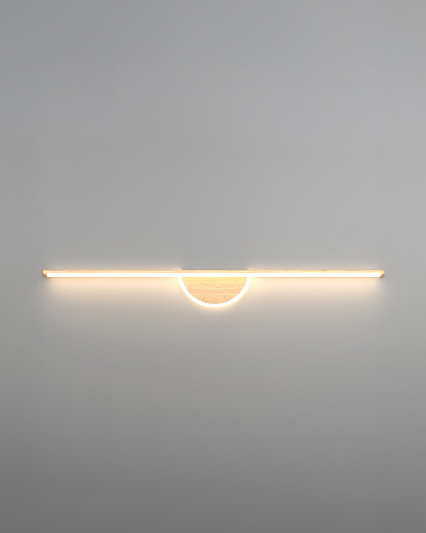 BowLift | Modern Wall Lamp made of Wooden Arch