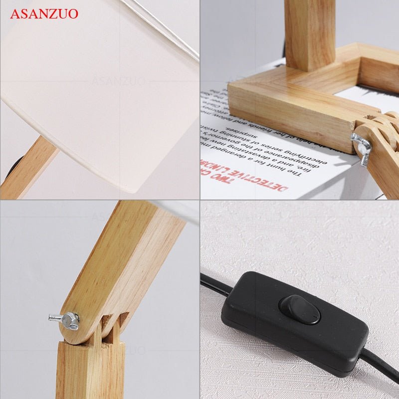 BowLift | Wood Boy Shape LED Desk Lamp Desk Ornament