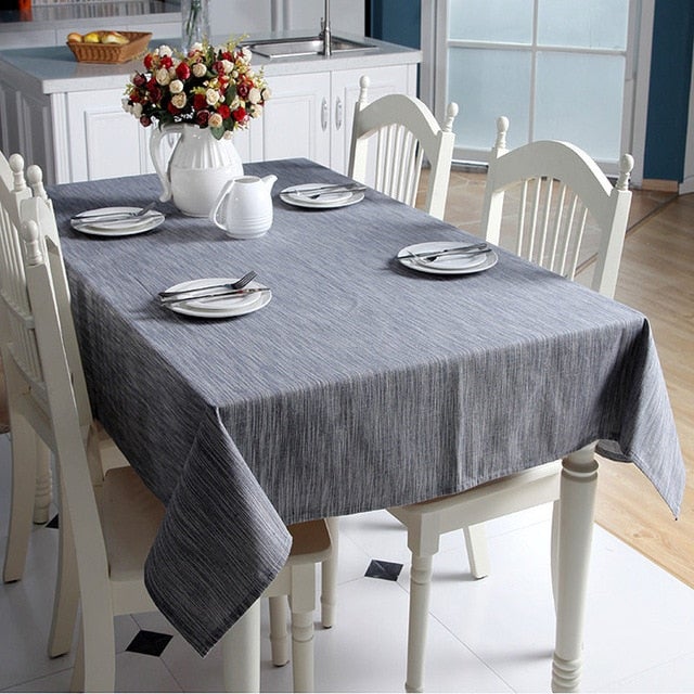 BowLift | Woven Linen Tablecloth