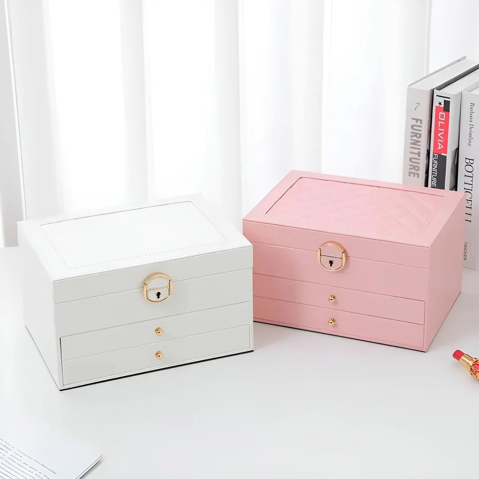 BowLift | EleganceBox Luxury Jewelry Box – Multiple Storage Box for Jewelry